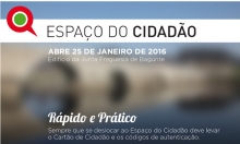 ESPAÇO CIDADÃO abre ao público com horário alargado