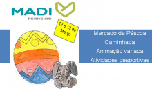 MERCADO DA PÁSCOA com prendas originais para toda a família