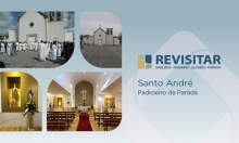 Santo André, padroeiro da Paróquia de Parada