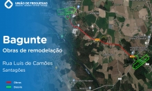 Pavimentação da Rua Luís de Camões, em Santagões, Bagunte