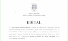 Reunião da Assembleia de Freguesia, abril 2022