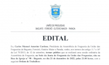 Reunião da Assembleia de Freguesia
