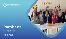 Feliz aniversário, D. Fátima!