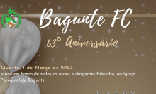 O Bagunte Futebol Clube está em festa!